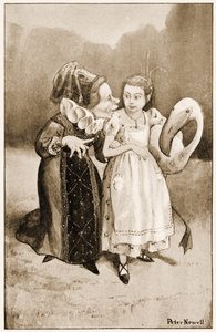 Tut, Tut barn! sa hertuginnen, illustrasjon for Lewis Carrolls Alices Adventures in Wonderland, 1901